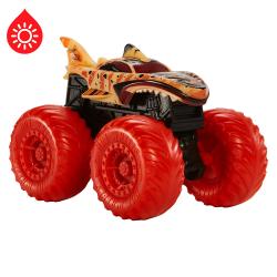 MATTEL Hot Wheels Monster Trucks Color Reveal Water Blaster-Sortiment bunt