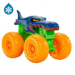 MATTEL Hot Wheels Monster Trucks Color Reveal Water Blaster-Sortiment bunt