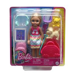 MATTEL Barbie Kleine Schwester Chelsea bunt