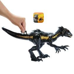 JURASSIC WORLD Track 'N Attack Indoraptor Hybrid-Dinosaurier schwarz