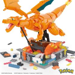 MEGA Bewegliches Bau-Set Pokémon Glurak