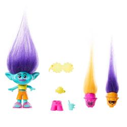 MATTEL Dreamworks Trolls Haarige Überraschungen Branch 1 Stück sortiert mehrfarbig