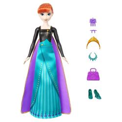 MATTEL Spin & Reveal Modepuppen-Set Disney Frozen Anna