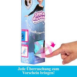 MATTEL Spin & Reveal Modepuppen-Set Disney Frozen Anna