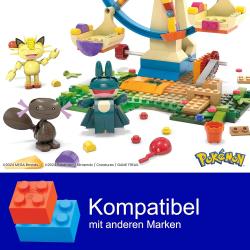 MATTEL MEGA Pokémon Spaß auf dem Riesenrad 393 Teile