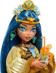 Monster High Monster Fest Puppe Cleo De Nile mit Glam Outfit & Festival Themed Accessoires bunt