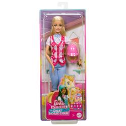 MATTEL Barbie Mysteries: Das Geheimnisvolle Pferdeabenteuer Reiterin Malibu Puppe