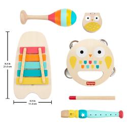 FISHER PRICE Musikinstrumente-Set aus Holz