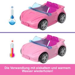 MATTEL Barbie Mini Barbieland Puppe und Cabrio bunt