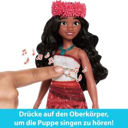 MATTEL Disney Singende Vaiana-Abenteuerpuppe bunt