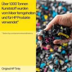 Schwarze Verpackung mit bunten Blumenmotiven. Enthält einen schwarzen und einen Farbtintenpatronen.