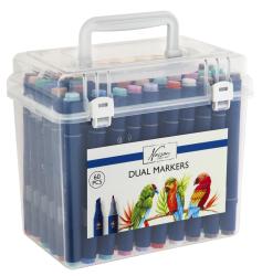 NASSAU Dual Marker 60 Stück mehrere Farben