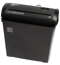 FELLOWES Aktenvernichter Powershred P-25S Streifenschnitt schwarz