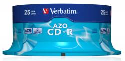 VERBATIM CD-R 80min/700MB Spindel 25 Stück