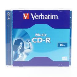 VERBATIM CD-R 80 min Jewel Case 1 Stück