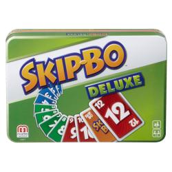 MATTEL GAMES Kartenspiel Skip-Bo Deluxe in Metallbox