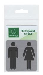 Symbol für Männer und Frauen. Einfache, stilisierte Figuren.