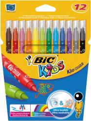 BIC Kids Couleur Fasermaler, 12 Stück 