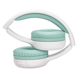 T'NB Bluetooth Kopfhörer KIDY mit Dezibelbegrenzer weiß/türkis