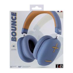 T'NB Kopfhörer BOUNCE Bluetooth blau/orange