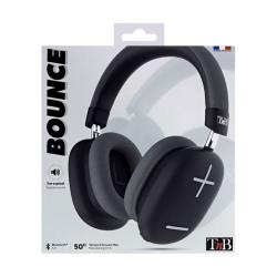 T'NB Kopfhörer BOUNCE Bluetooth schwarz