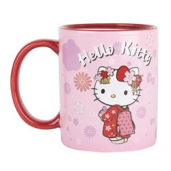 Tasse Hello Kitty Kimono mit Thermoeffekt ca. 320 ml bunt