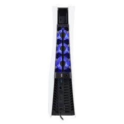 KONIX Cooling Fan inklusive LEDs für PlayStation 5 3 Geschwindigkeiten blau 