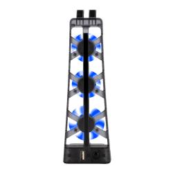 KONIX Cooling Fan inklusive LEDs für PlayStation 5 3 Geschwindigkeiten blau 