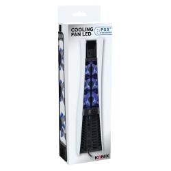 KONIX Cooling Fan inklusive LEDs für PlayStation 5 3 Geschwindigkeiten blau 