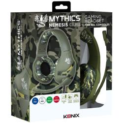 KONIX Gaming Headset Nemesis Camouflage grün