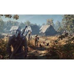 Spielcover für The Witcher 3: Wild Hunt, Game of the Year Edition. Abgebildet ist ein Charakter mit grauen Haaren und einer Rüstung.