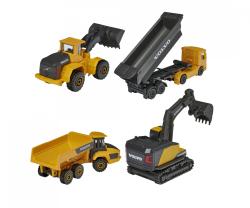 MAJORETTE Volvo Construction 4er Geschenk-Set