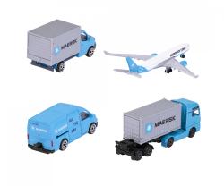 MAJORETTE Maersk 4er Geschenk-Set