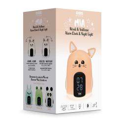 BIGBEN MIA, Wecker & Nachtlicht RKIDSCAT rosa