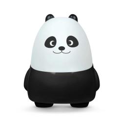 LUMIN'US Nachtlicht Panda mit Timer schwarz/weiß