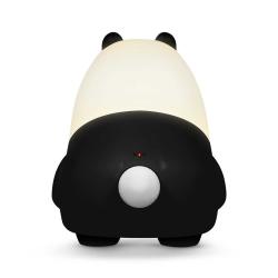 LUMIN'US Nachtlicht Panda mit Timer schwarz/weiß