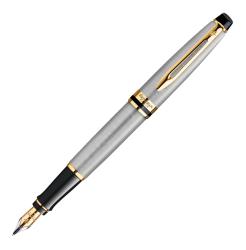 WATERMAN Füllhalter Expert Metallic silber/gold