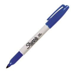 SHARPIE Permanentmarker fein blau