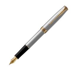 PARKER Füllhalter Sonnet Core Edelstahl silber/gold