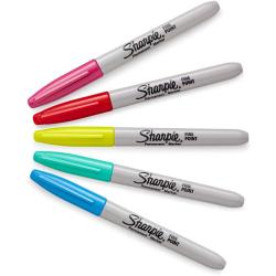 SHARPIE Permanent Marker mit feiner Spitze 24 Stück mehrfarbig