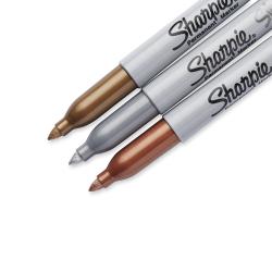 SHARPIE Permanent-Marker Metallic 3er Pack mehrfarbig