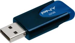 PNY USB-Stick Color Edition 2.0 32 GB blau