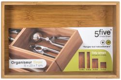 Rechteckige Box aus Bambus. Innenraum ist leer, keine weiteren Details.