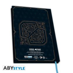 ABYstyle League of Legends Hexteck Logo A5 Notizbuch