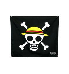 ABYSTYLE ONE PIECE Premium Geschenkset Flagge + 3D Schlüsselanhänger + Tasse