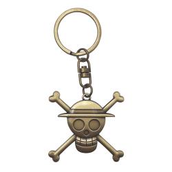 ABYSTYLE ONE PIECE Premium Geschenkset Flagge + 3D Schlüsselanhänger + Tasse