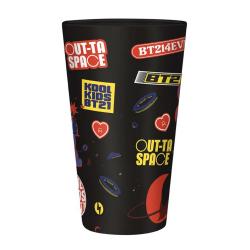 Trinkglas BT21 Space Squad 400 ml 1 Stück bunt