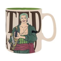 Tasse One Piece Zoro & Wanted 460 ml bunt