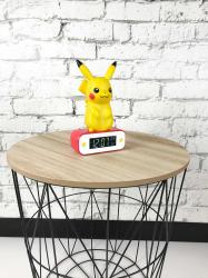 Pokémon Digitaler Wecker LED-Lampe Pikachu 18 cm gelb