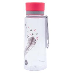 equa Trinkflasche aus Kunststoff Plain 600 ml pink